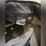 SO  Wide Leg High Rise Black Button Fly Jeans Juniors Size 9 Stretch 90s NWT Photo 8