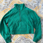 Lululemon  Scuba Oversized Funnel-Neck Half Zip Green Size Xs/S Photo 0