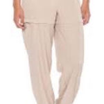 BEARPAW OUTDOORS | Women's Convertible Beige Athletic Pants Tan Photo 0