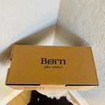 Born Ilana Leather Slide Sandal, Cushioned Padded, White Cream, Size 8,‎ NWT Photo 1