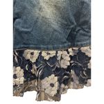 Denim Lace Fairy Skirt Blue Size M Photo 4