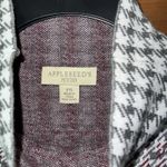 Appleseeds Womens Small Petite Sweater Top Knit Houndstooth Mock Neck Pullover Size undefined Photo 5