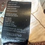 Free People Herringbone Textured Dark Academia Brown Cargo Pants Size 12 NWT Photo 13