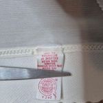 Vintage ILGW Union Made Corset Corset Bustier Petticoat Place Bra White Size 34B Photo 5