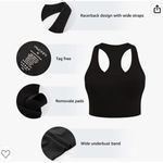 INNERSY Sports Bra Padded Mid Photo 2