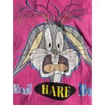 VINTAGE 1995 BUGGS BUNNY PINK T SHIRT/SLEEP SHIRT Size XXL Photo 1