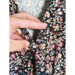 Rebecca Taylor LA VIE Cottagecore Fairy Wrap V-Neck Floral Jumpsuit Small Boho Garden Career Photo 6