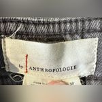 Anthropologie  Gray Utility Cargo Pants Raw Hem Rope Belt Size‎ 30 Boho Casual Photo 5