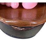 Michael Kors Michael Leather Wood Chunky Platform Wedge Heel Size 10 NEW Other Photo 1