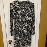 BCBGMAXAZRIA NEW *  women's size S jaguar print faux fur studded chain dress NWOT Photo 3
