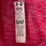 Under Armour  Women's Size Medium Loose Pink Half Zip‎ Heat Gear Running Top Photo 3
