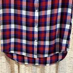 KAVU Makayla Americana Plaid Button Up Dress Photo 2