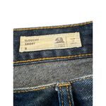 Bullhead Slouchy Jean Shorts Size 9 Frayed Hem Distressed Cutoff High Rise Denim Blue Photo 5