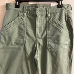 American Eagle classic stretch skinny olive green trousers Sz 12 short Women NWT Photo 2