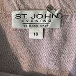 St. John Santana Knit Skirt Size 10 Knee Length Pencil Pink Photo 7