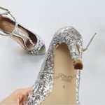 Badgley Mischka Conroy T Strap Evening Sandals Shoes Photo 5