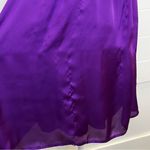 Soprano  Deep Purple Mini Dress V-Neck Feminine Lightweight Photo 3