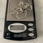 sterling silver plumeria Flower Pendant necklace CZ Center Brushed 20” 925 Photo 7