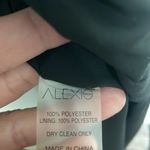 Alexis  Leila Pleated Rio Print Black Mini Wrap Dress Size Medium Photo 10