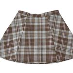 RSQ Plaid Pull On Full Mini Skirt Photo 3