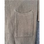 Frye Duster long line cardigan khaki size M Photo 3