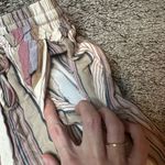 BCBGeneration  Multicolor Striped Women's Cargo Shorts Photo 3