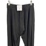 LAMade Sweatpants Black Elastic Waist Lounge Pants Size Small New Photo 3