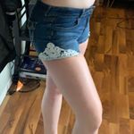 Silver Jeans Cute lace jean shorts Photo 4