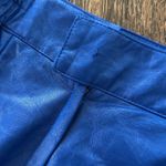 Vintage Blue Midi Skirt with Embellished Waist Photo 8