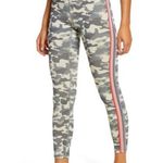 Spiritual Gangster  Camo Print Perfect Glitter Stripe Leggings XS Photo 0