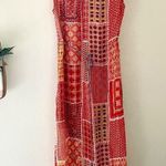 Anthropologie Tanvi Kedia Patchwork Pattern Tunic Maxi Dress in Size XS Photo 0