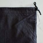 Sigerson Morrison Designer Black Cotton Fabric Drawstring Dustbag Photo 3