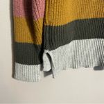 Madewell  Sweater colorful striped pullover knit size small Photo 2