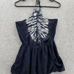 Betinnis Women's Halter Blouse Tie Dye Size XS USA Made drop waist Photo 0