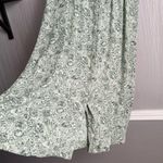 Danny & Nicole  Vintage Dress Green Cottage Core Prairie Dress Midi Length 80's Photo 2