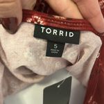 Torrid  Red Floral Jersey Wrap Dress Photo 8