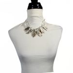 Y2K Spike & Ice Chunky Statement Necklace – NWT Silver Photo 0