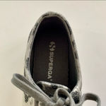 Superga  Cheetah Print Sneakers Gray Velvet Women's Size 36 US 6 Photo 4