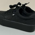 Rocket Dog Flame Black Glitter Chunky Platform Sneakers Trainers Kicks Shoes Size 9 🩶🖤 Photo 3