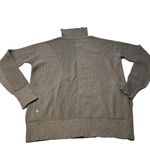 Lululemon Size M Cozy Calling Turtleneck Sweater Heathered Pesto Pima Cotton Yak Photo 1