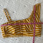 Kona Sol  Striped Ruffled Swim Top & Full Coverage Bikini Bottom Size X/3X Photo 6