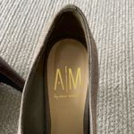 Vintage Ann Marino Brown White Herringbone Bow Tie High Heel Pumps Size 8.5 Photo 4