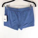 P.J. Salvage Womens Pajama Borrowed from the Boys Jersey Lounge Shorts Blue S Photo 3