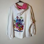 Disney Parks 2014 Zip Up Hoodie White Pink Mickey‎ Mouse Size 2X Photo 7