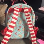 Disney Loungefly  Parks Peppermint & Gingerbread Mickey Backpack Purse Photo 3