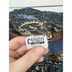 Vintage Capacity Maxi Skirt Women 3X Western Rodeo Farm‎ Southern Belted Button Photo 2