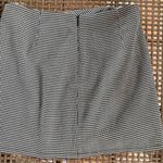 Forever 21  Black White Houndstooth Bodycon Mini Skirt Photo 4
