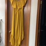 Sugar Lips New  sexy mustard color dress Photo 5