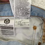 Levi's  501 Cut Off Shorts Premium Women's 32 100% Cotton Rigid Denim Light Jeans Photo 5