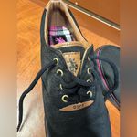 U.S. Polo Assn. Women's Black Sneakers with Pink Trim Photo 2